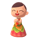 autumn fairy dress