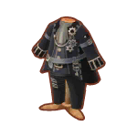 black steampunk coat