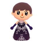 dark ombre dress