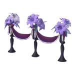 lily wedding-partition