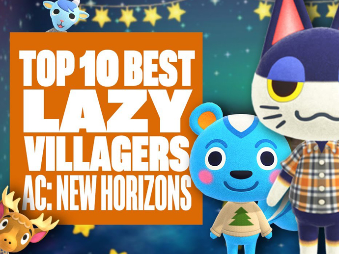 top ten lazy animal crossing new horizons villagers all time