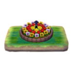 animal crossing new leaf public work project flower clock
