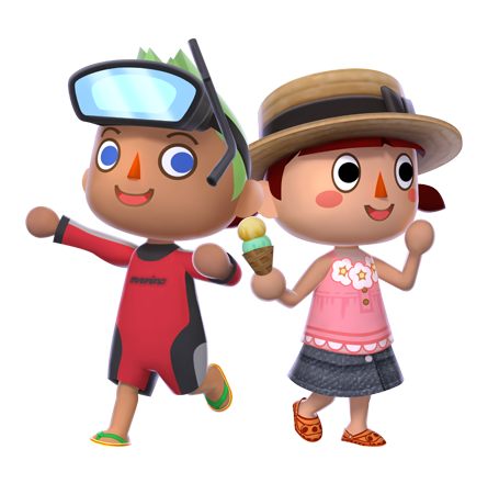 animal crossing new leaf girl boy