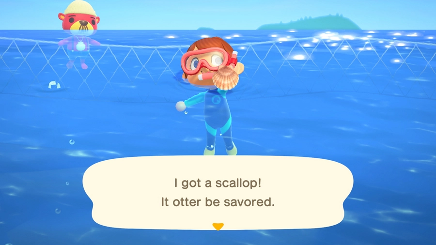 animal crossing new horizons pascal scallop